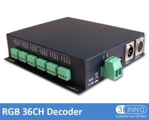 DMX To PWM Converter RGB 36 CH