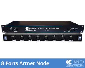 Artnet To DMX Interface 8 Ports