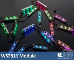 RGB LED Pixel Module Christmas Module Light IP65 LED Module 12V LED Module Pixel Module Light WS2811