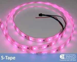 Architectural Tape Lights DMX Rope Lights 30 Pixel Flexible Strip RGB Pixel Strip DMX LED Tape Digit