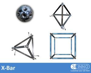 16 Pixel DMX Bar Linear Fixture Strip Light Fixture RGB Bar Light LED Light Strip Entertainment Bar 