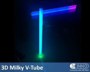 RGB LED Tube 3D Vertical Tube DMX Milky Vertical Tube LED Tube Light 3D Tube LED Meteor LED Snowfall