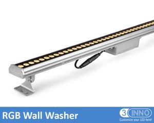 DMX Architectural Light Wall Washer Light 36W Wall Washer Light IP68 LED Wall Washer Building Façade