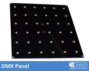 RGB LED Panel DC24V Panel Light DMX Light Panel Pixel LED Backlight Pixel LED Panel Flat Panel Light
