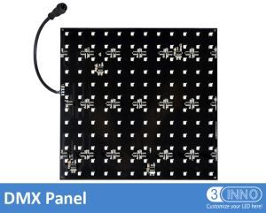 RGB Panel DMX Panel Light DMX Backlight 144 Pixels Panel Video Module LED Panel Llight RGB LED Panel