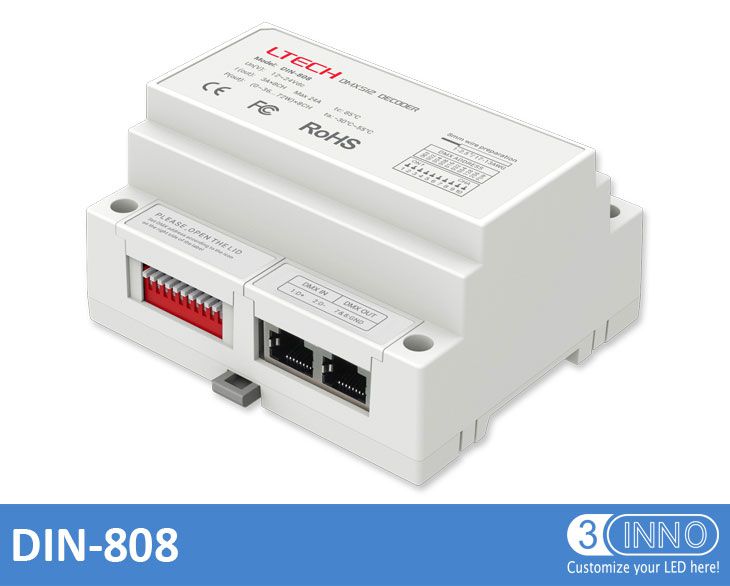 RJ45 DMX-PWM Decoder