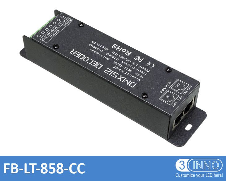 Constant Current 4CH DMX Decoder