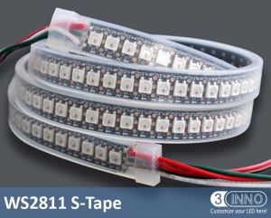 144 Pixel Tape DMX LED Strip LED Strip Lights WS2812 LED Tape Video Pixel Tape DMX LED Ribbon RGB LED Tape DMX Ribbon Tape WS2812 Flexible Tape Advertising LED Tape
